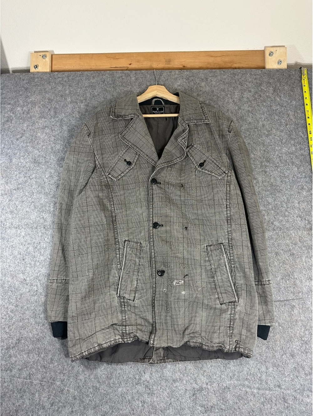 Vintage Marc Ecko Mens Sz L/XL Cut & Sew Jacket Trench Coat